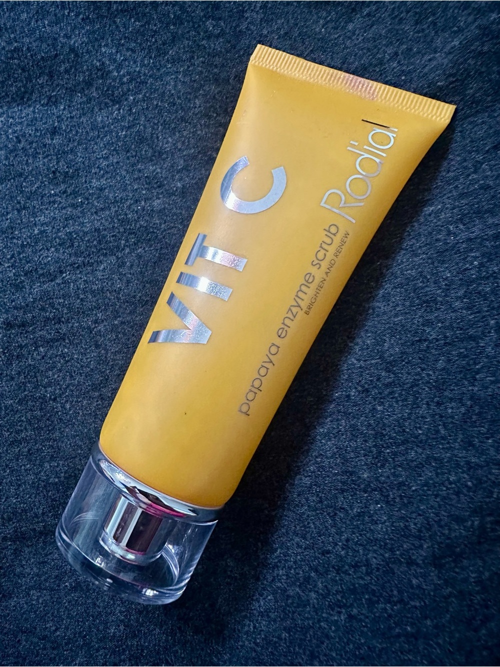 Rodial VTC Papaya Enzyme Scrub - Yellow Tube - New - factory sealed